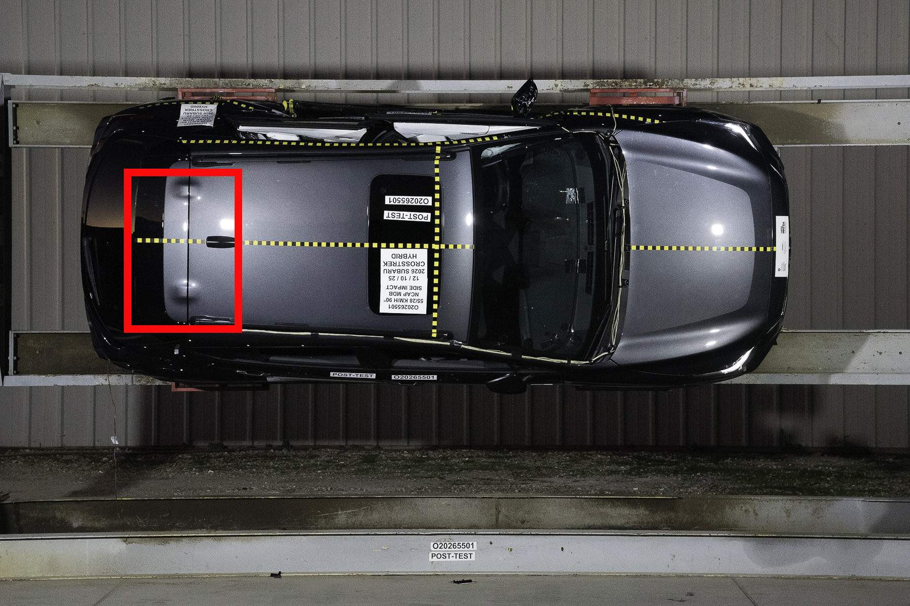 2026 SUBARU CROSSTREK HYBRID crash image 3