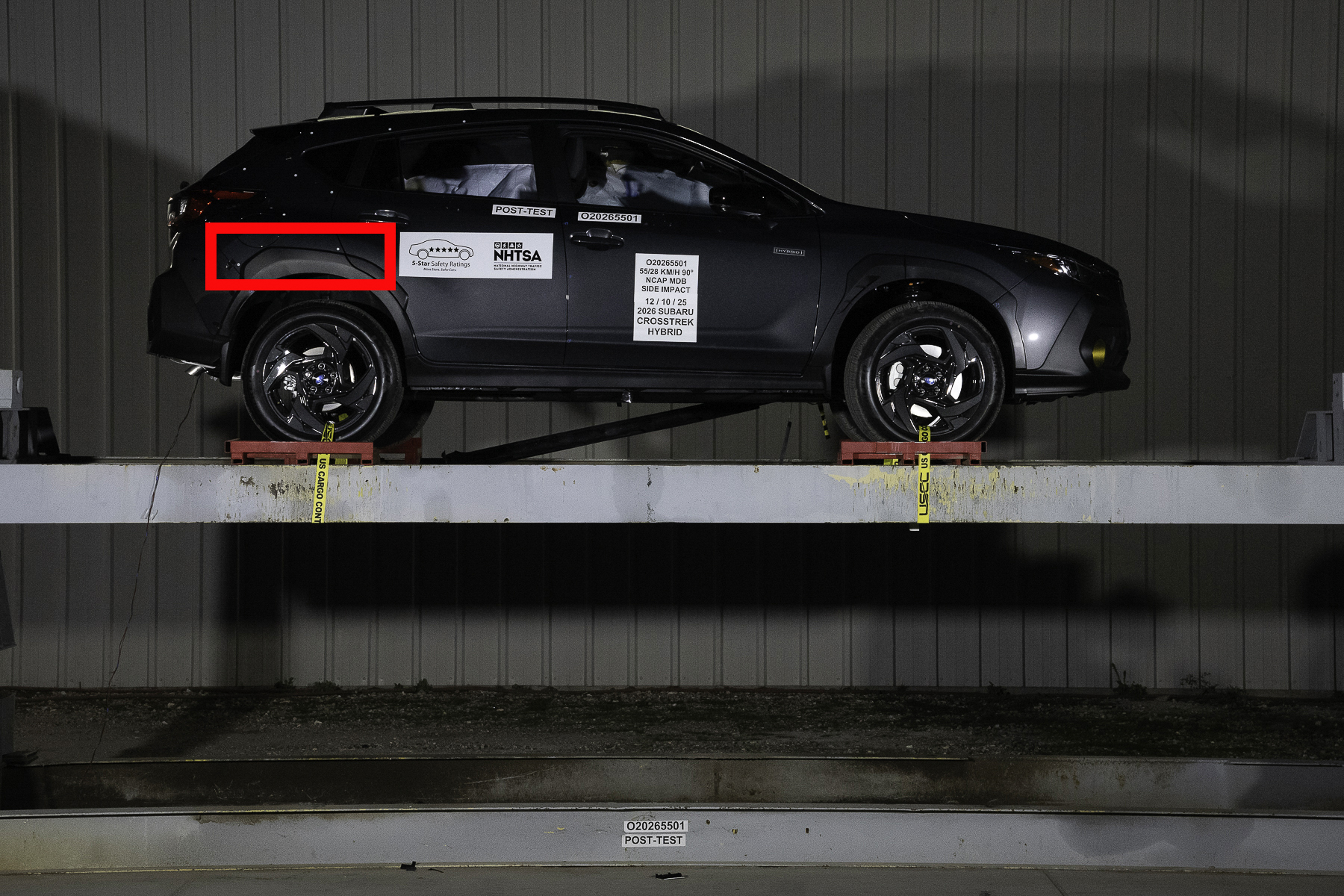 2026 SUBARU CROSSTREK HYBRID crash image 5