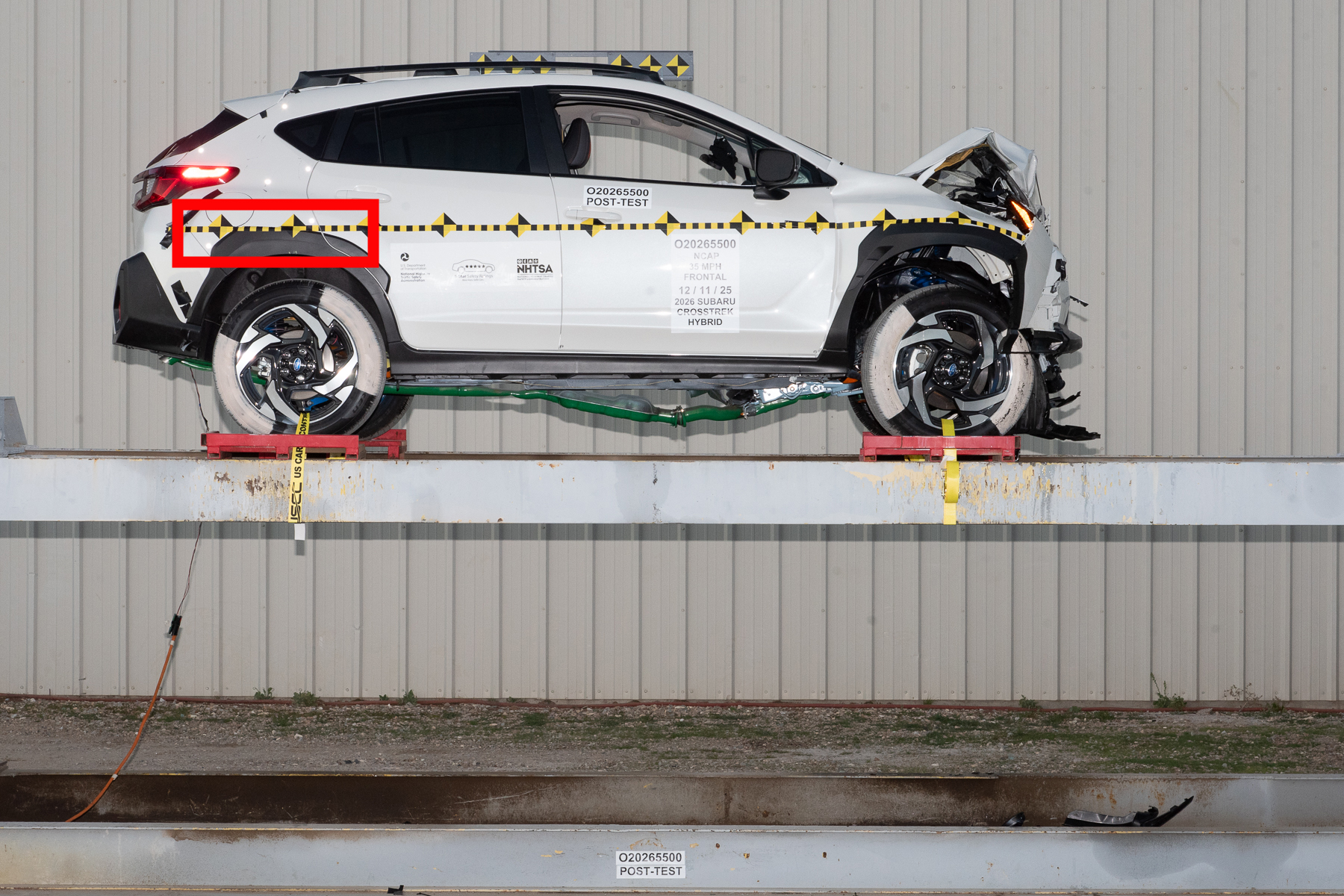 2026 SUBARU CROSSTREK HYBRID crash image 11