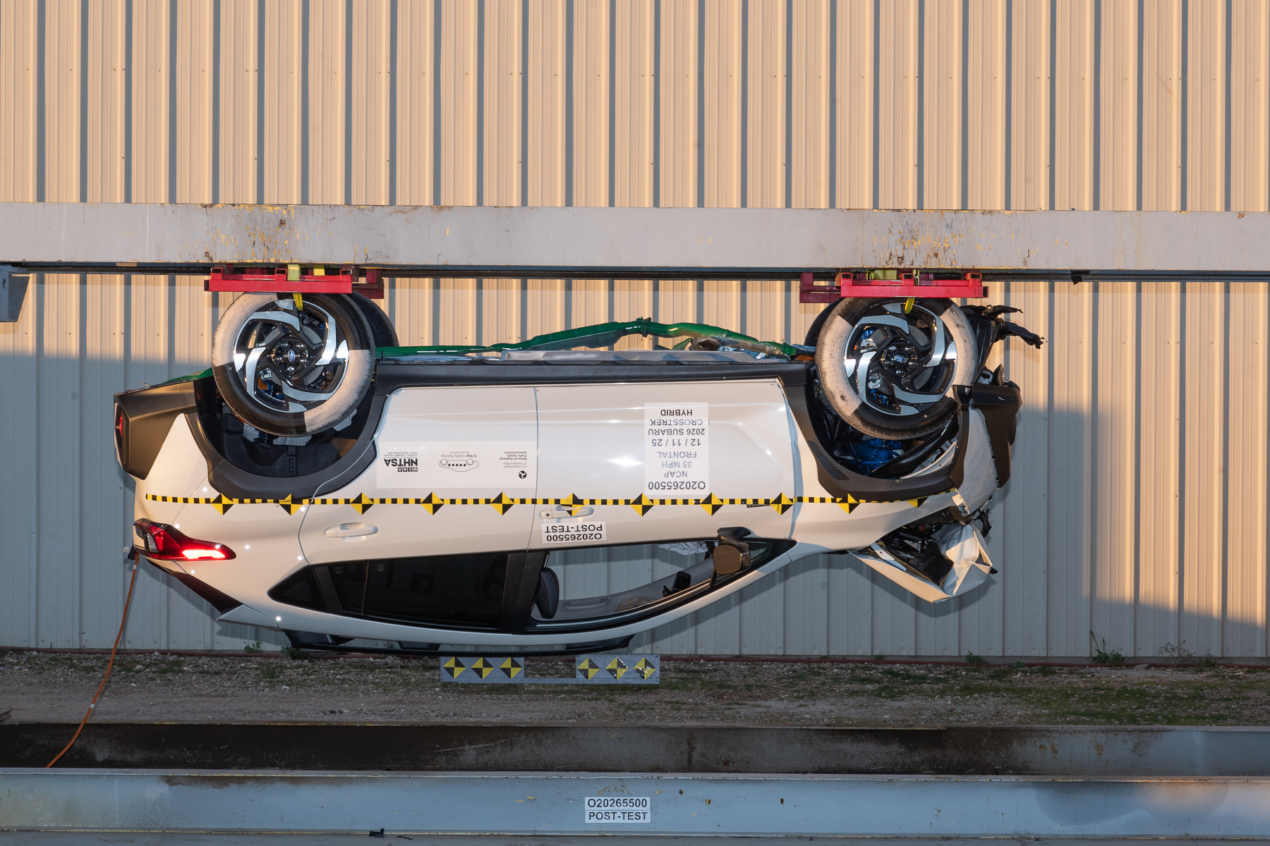 2026 SUBARU CROSSTREK HYBRID crash image 2