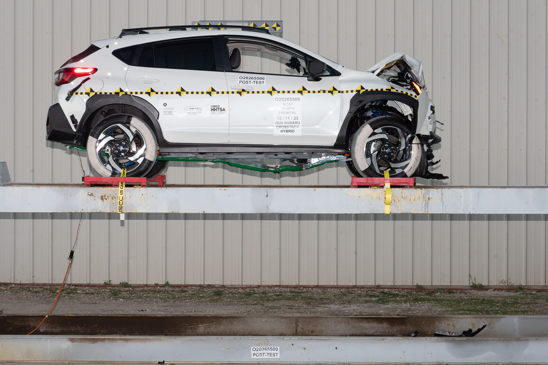 2026 SUBARU CROSSTREK HYBRID crash image 3