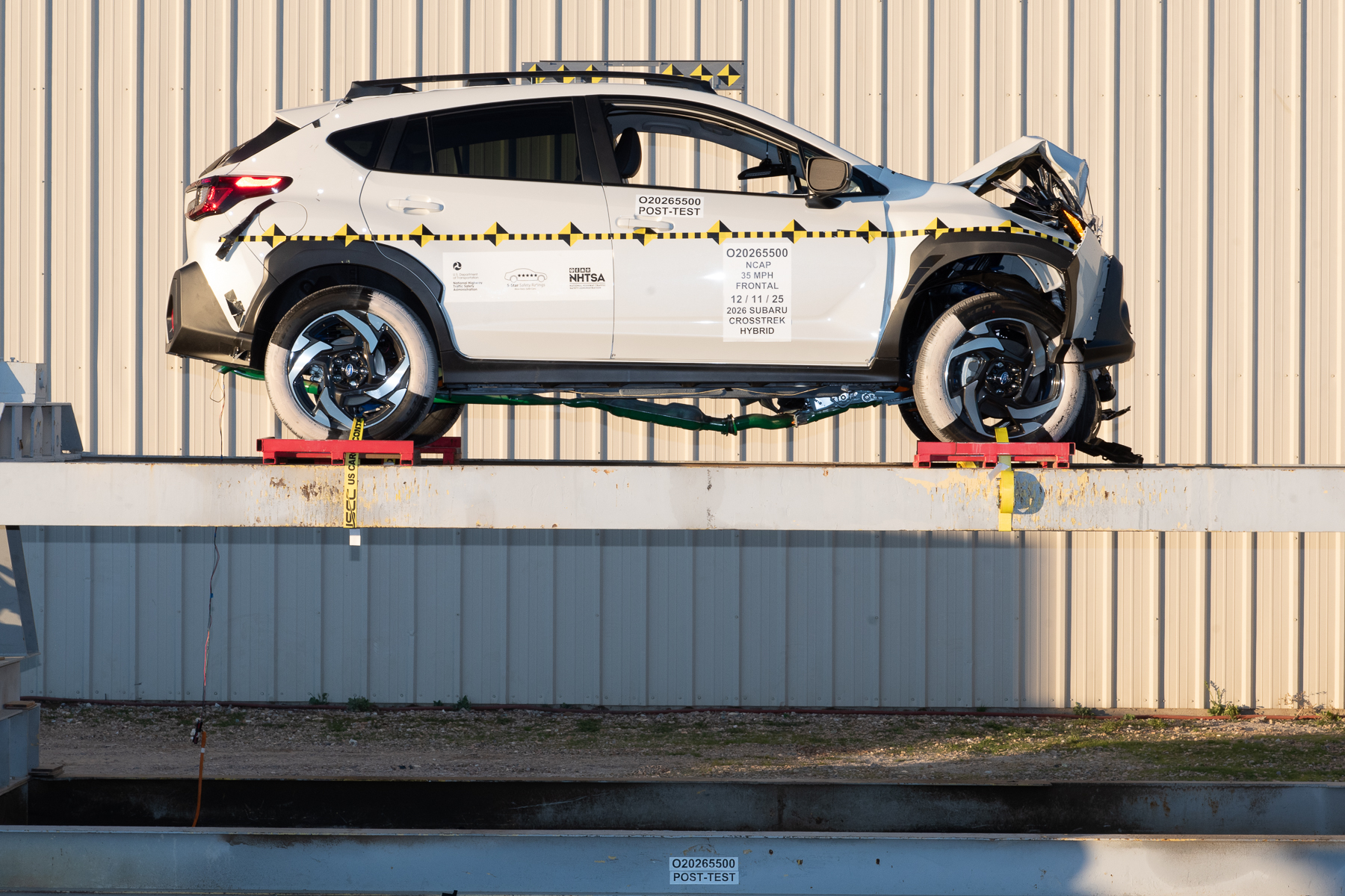 2026 SUBARU CROSSTREK HYBRID crash image 5