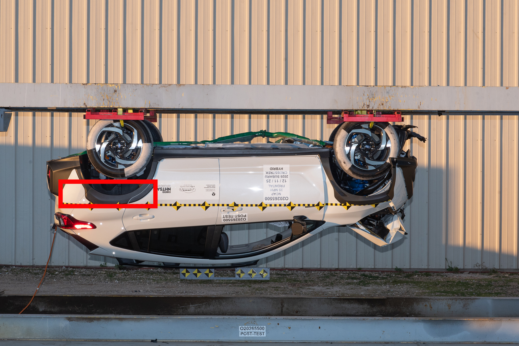 2026 SUBARU CROSSTREK HYBRID crash image 9