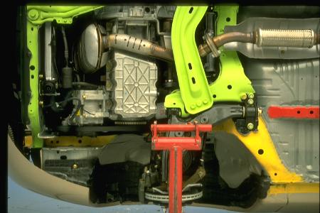 1997 FORD ESCORT crash-test photo