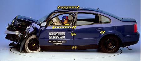 1998 VOLKSWAGEN PASSAT crash-test photo