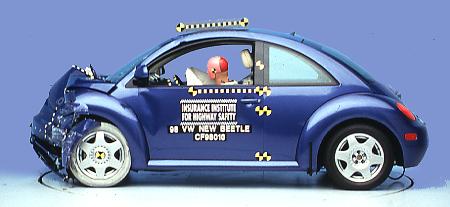1998 VOLKSWAGEN BEETLE crash image