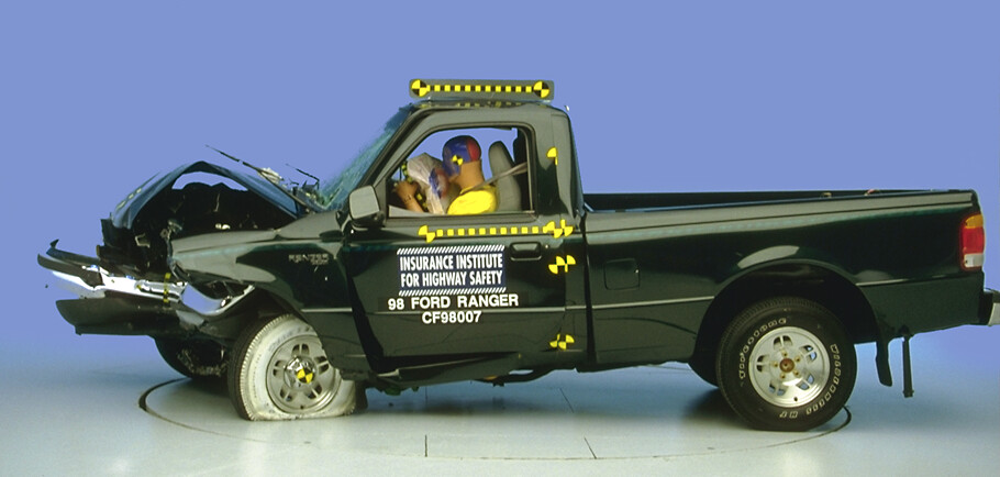 1998 FORD RANGER crash-test photo