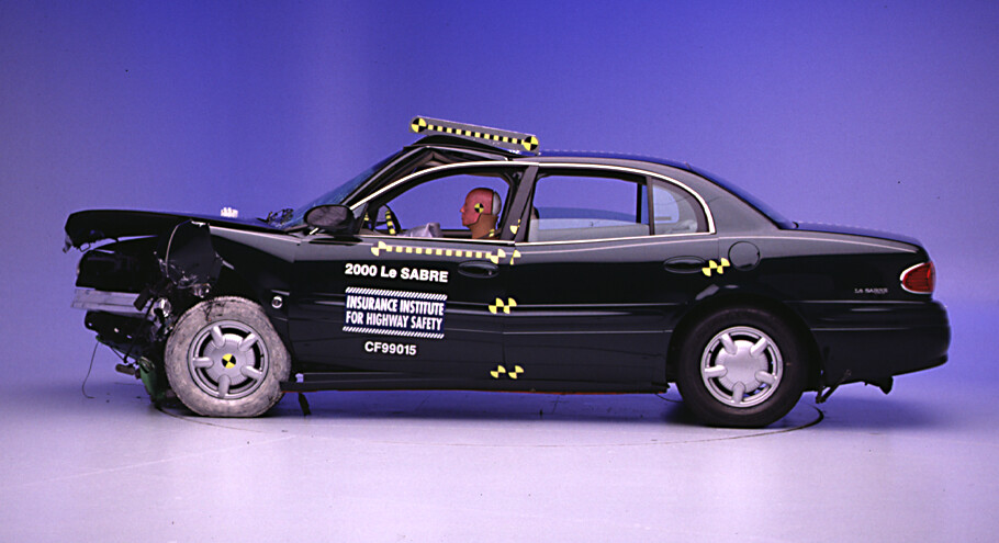 2000 BUICK LESABRE crash image