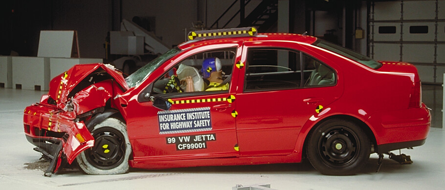 1999 VOLKSWAGEN JETTA crash-test photo