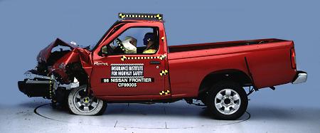 1998 NISSAN FRONTIER crash-test photo