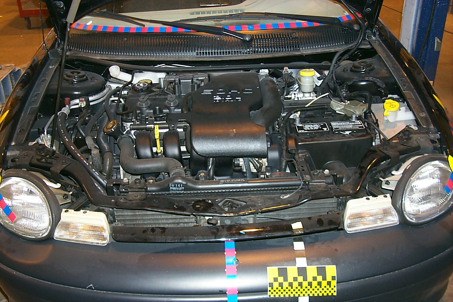 1998 DODGE NEON crash-test photo