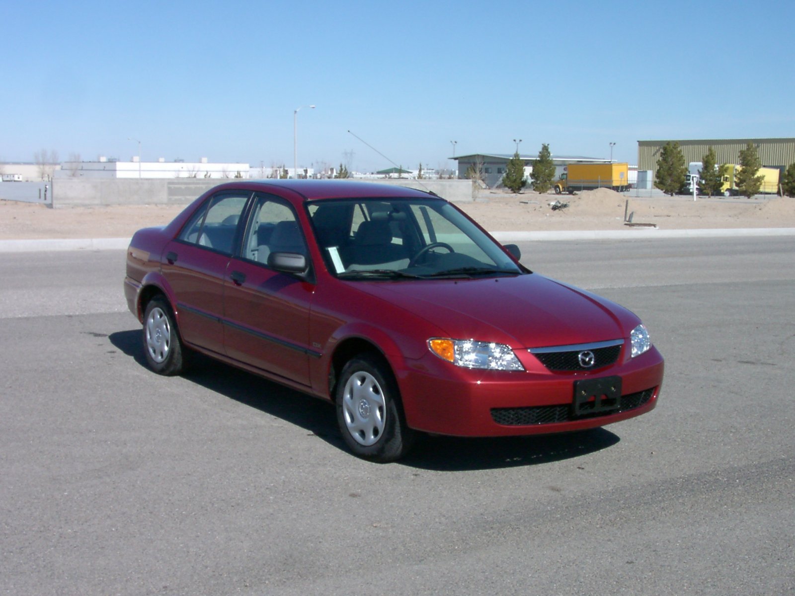 2001 MAZDA 323-PROTEGE crash image
