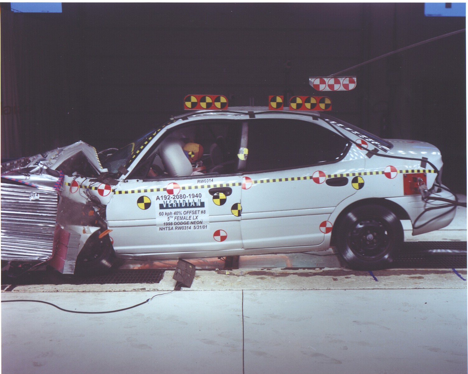 2000 SUBARU LEGACY crash image