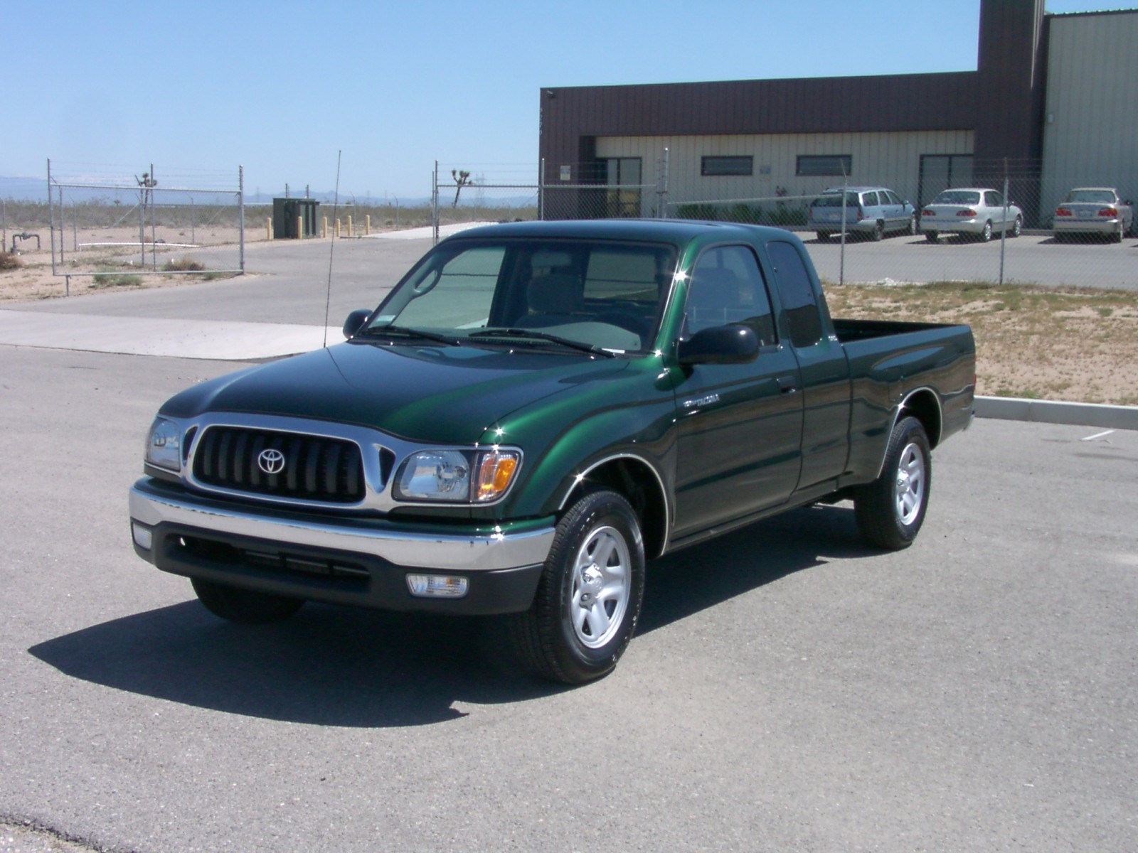2001 TOYOTA TACOMA crash image