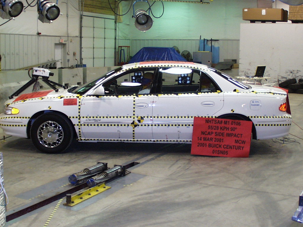 2001 BUICK CENTURY crash image