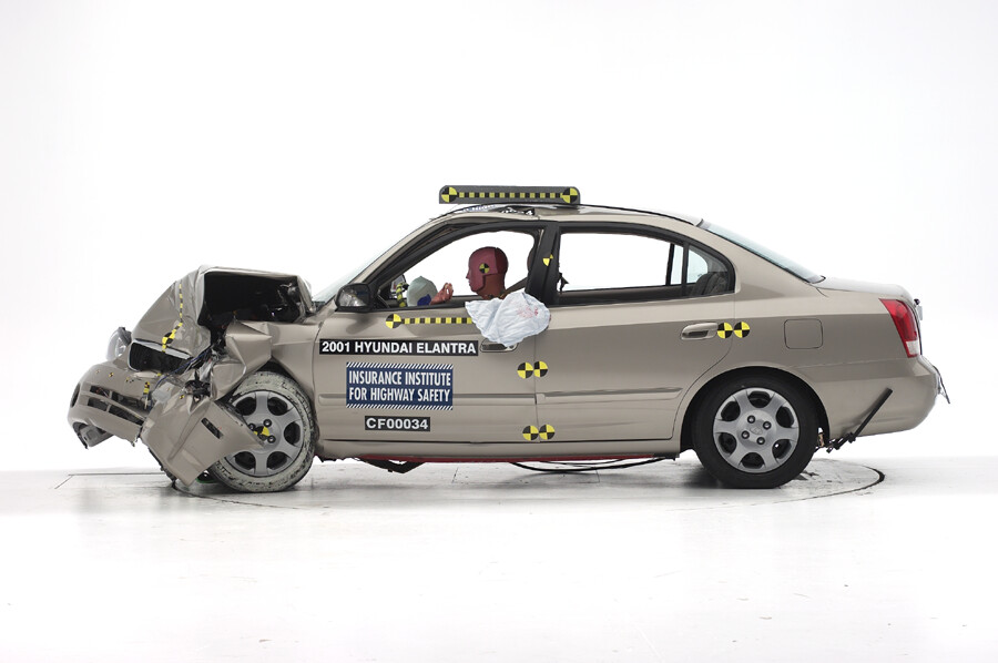 2001 HYUNDAI ELANTRA crash image 20