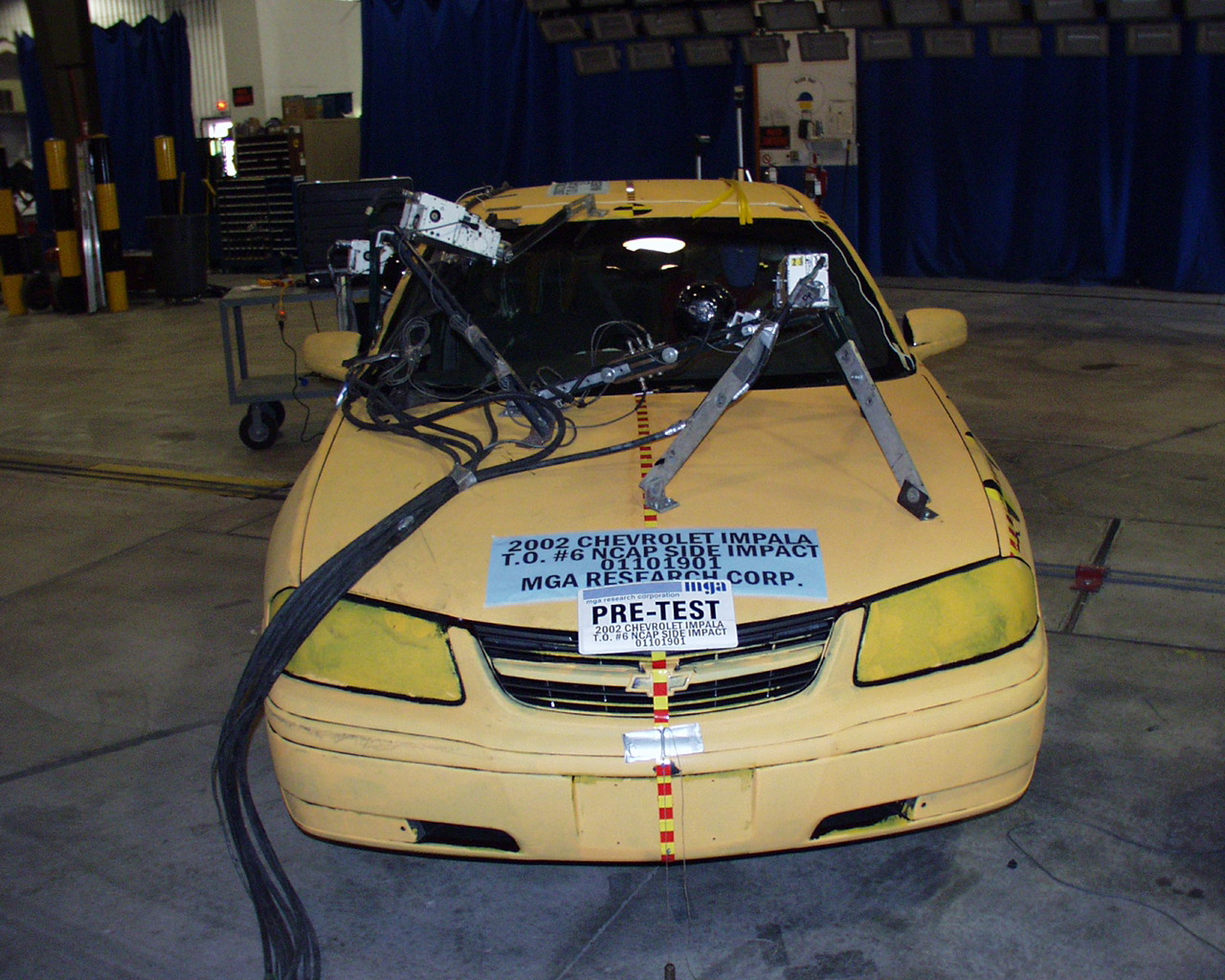 2002 CHEVROLET IMPALA crash image
