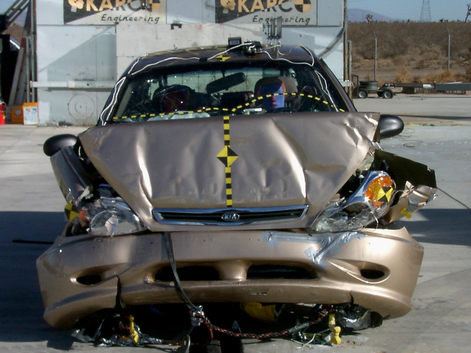 2002 KIA RIO crash image 6