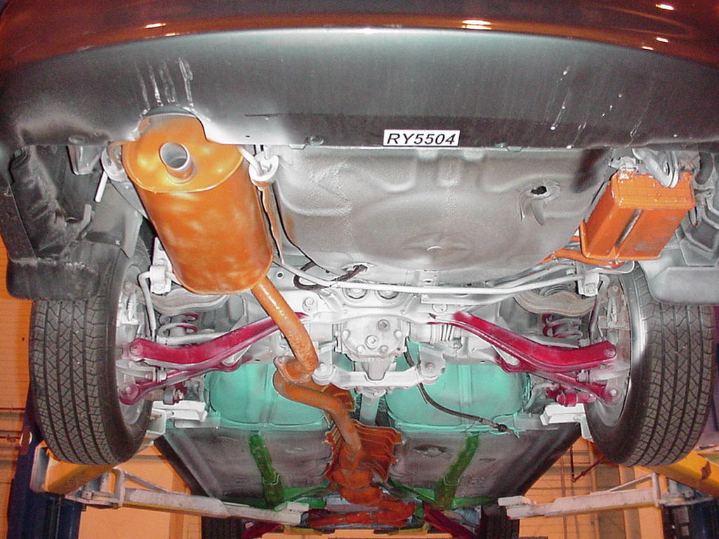 2000 SUBARU LEGACY crash image