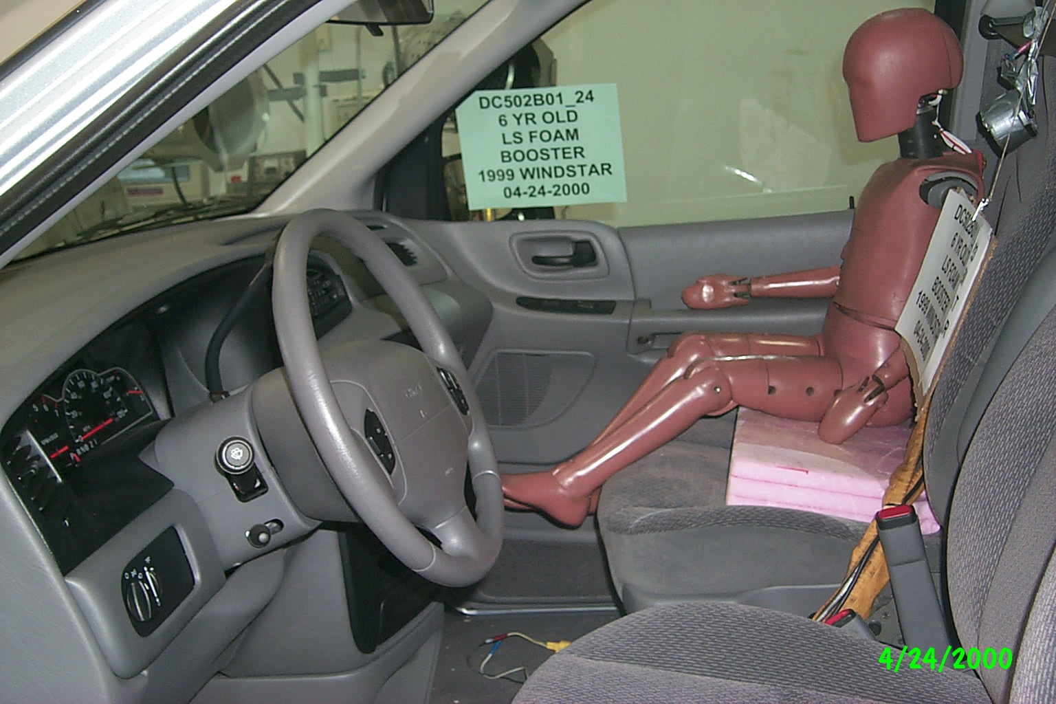 1999 FORD WINDSTAR crash image