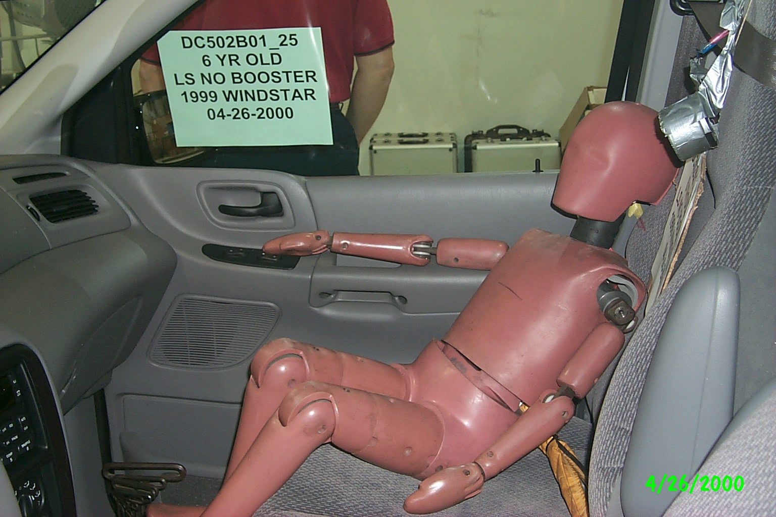 1999 FORD WINDSTAR crash image