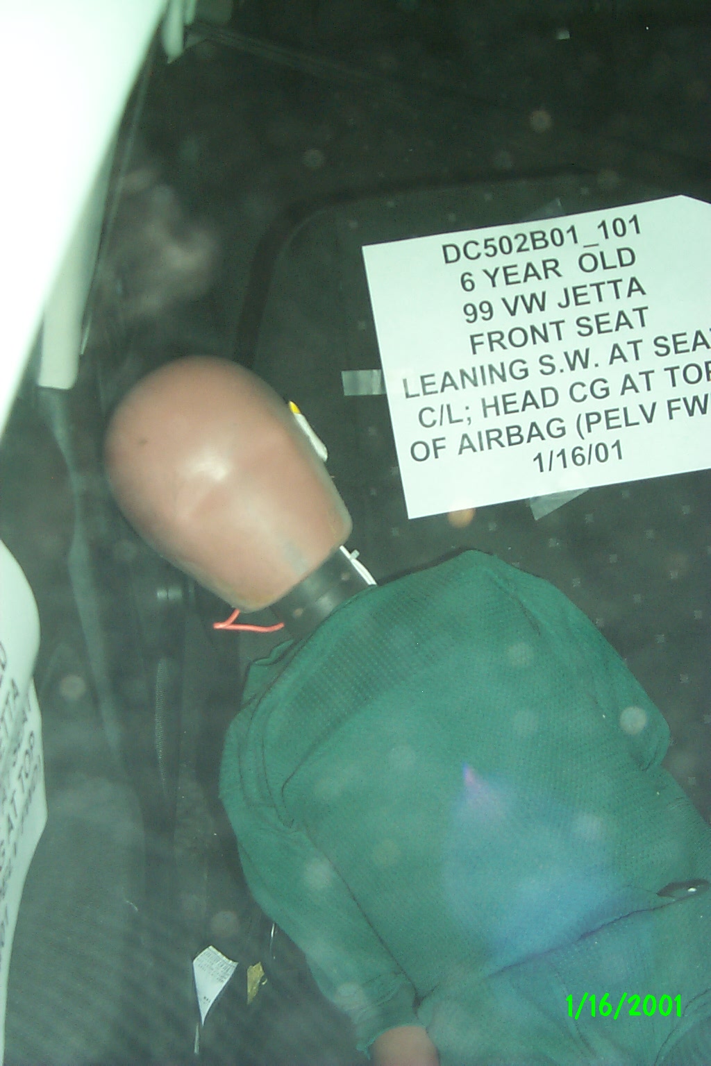 1999 VOLKSWAGEN JETTA crash image