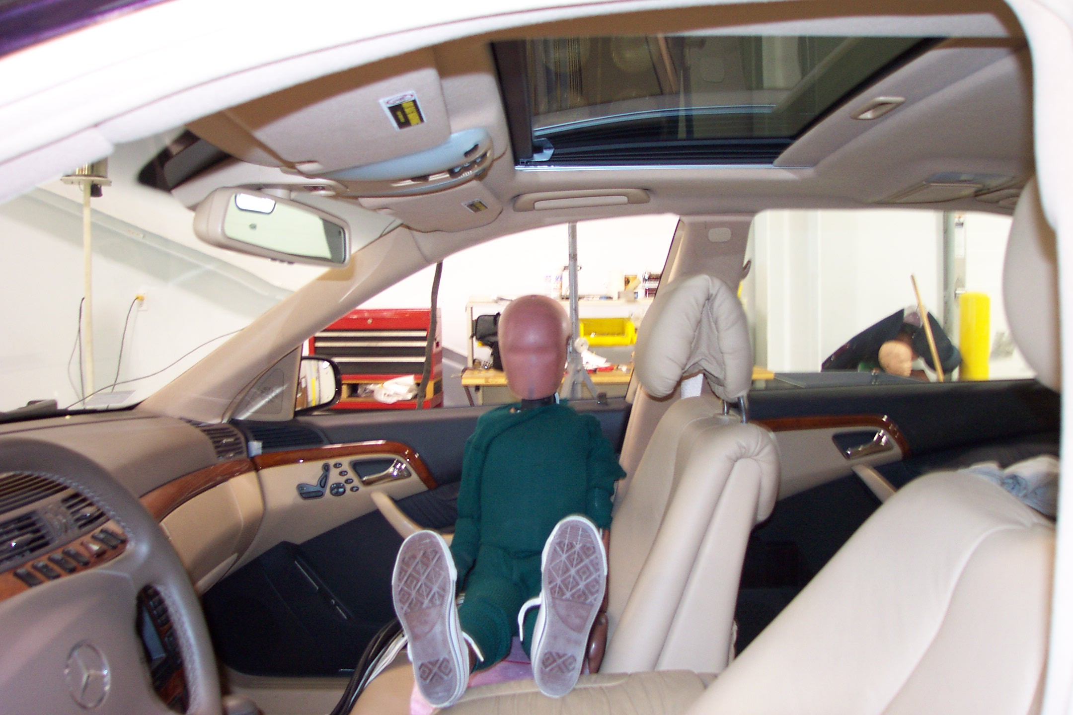 2000 MERCEDES S430 crash image