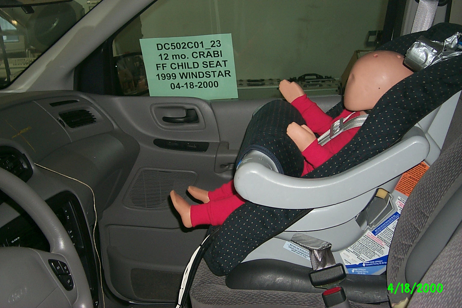 1999 FORD WINDSTAR crash image