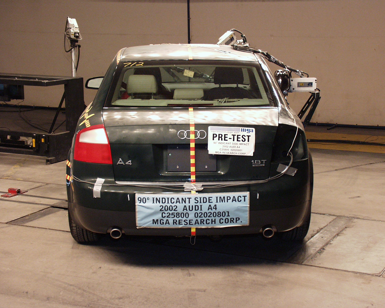 2002 AUDI A4 crash image 3