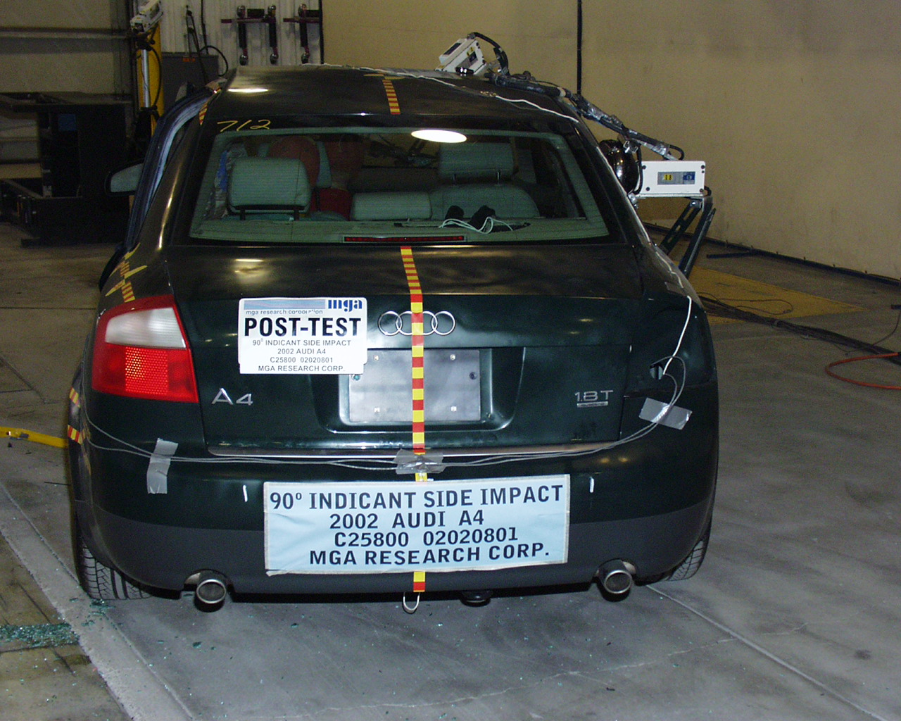 2002 AUDI A4 crash image 4