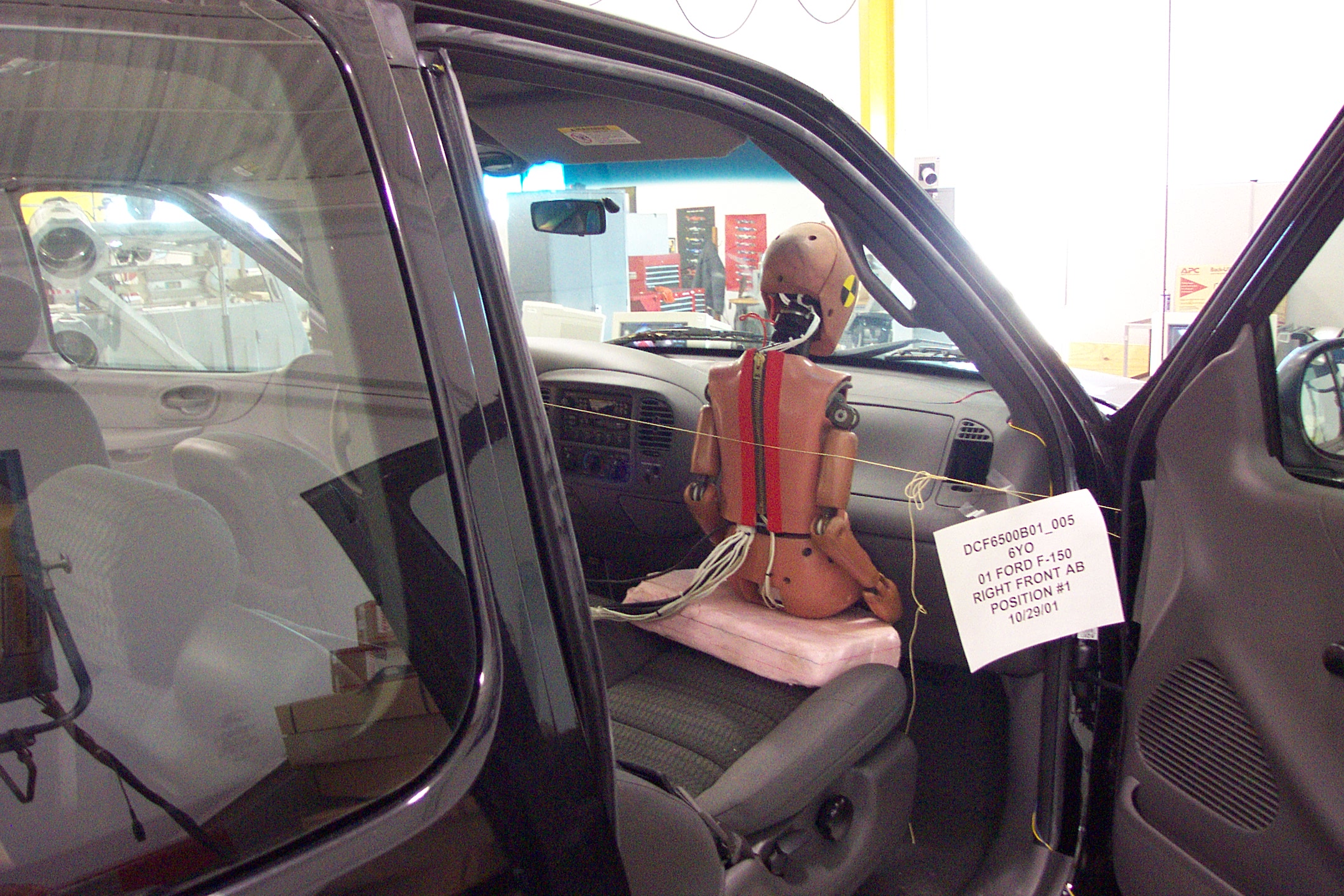 2001 FORD F150 PICKUP crash image