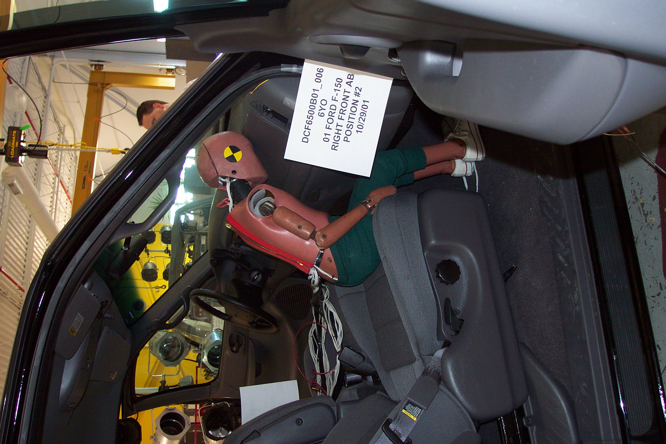 2001 FORD F150 PICKUP crash image