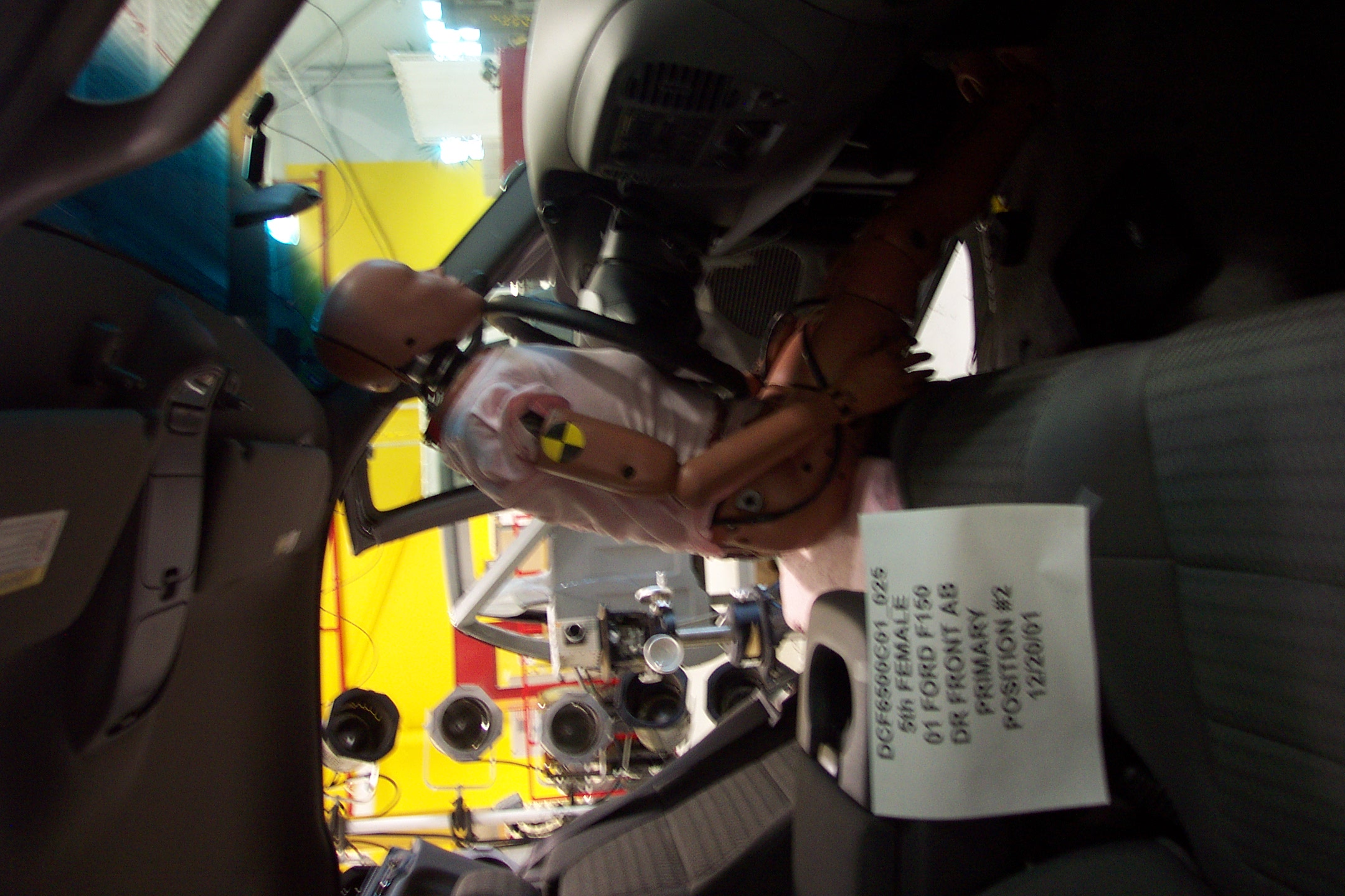 2001 FORD F150 PICKUP crash image