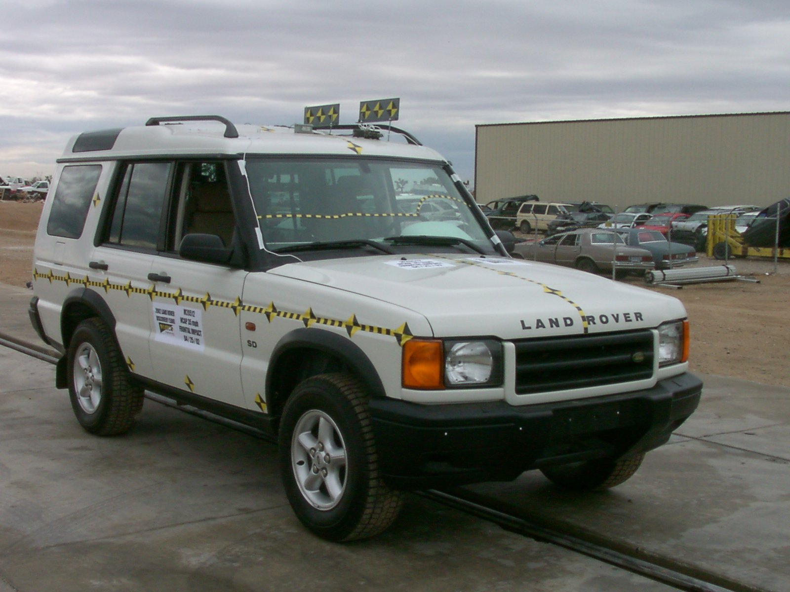 2002 LAND ROVER DISCOVERY II crash image 11