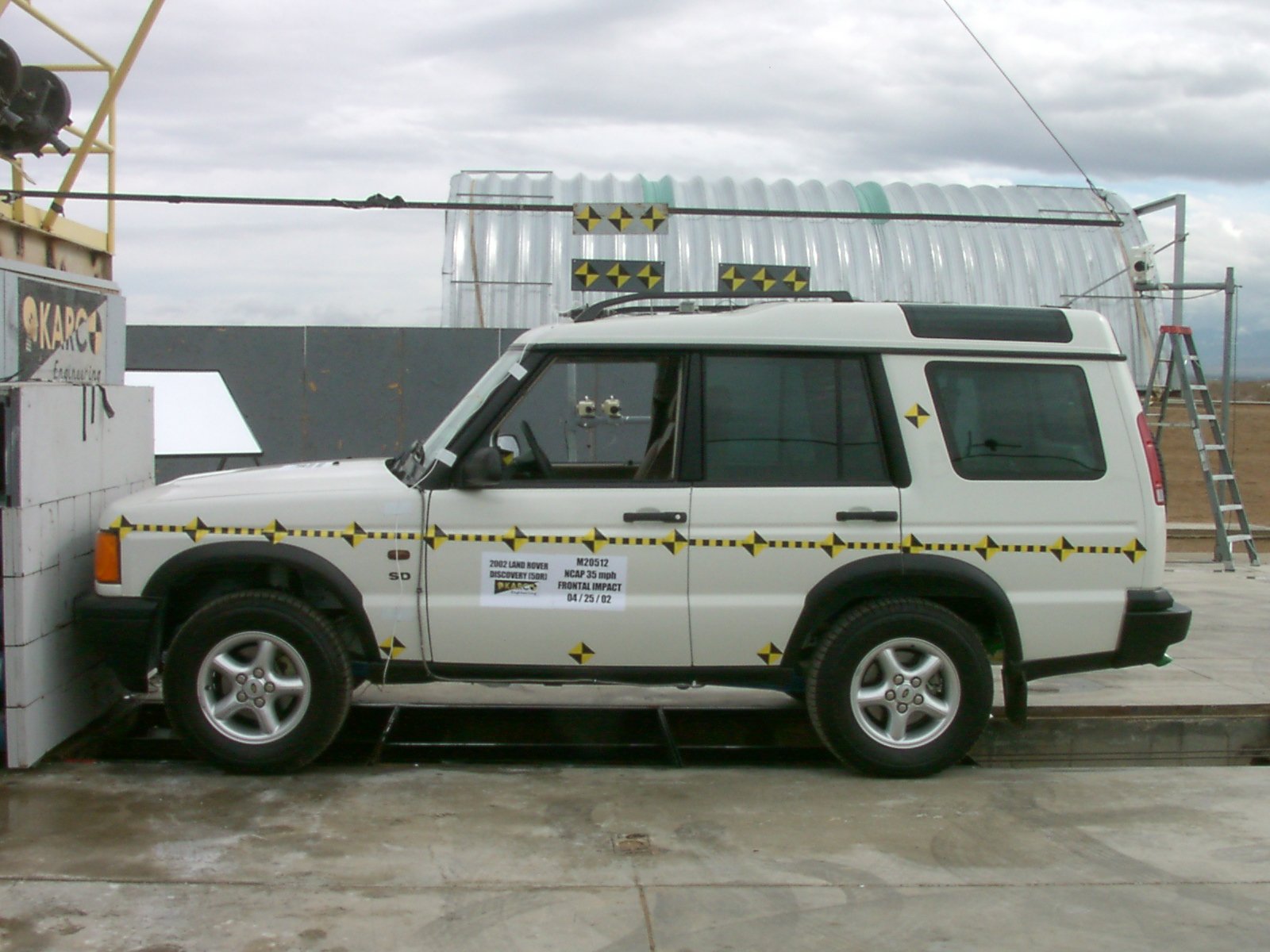 2002 LAND ROVER DISCOVERY II crash image 7