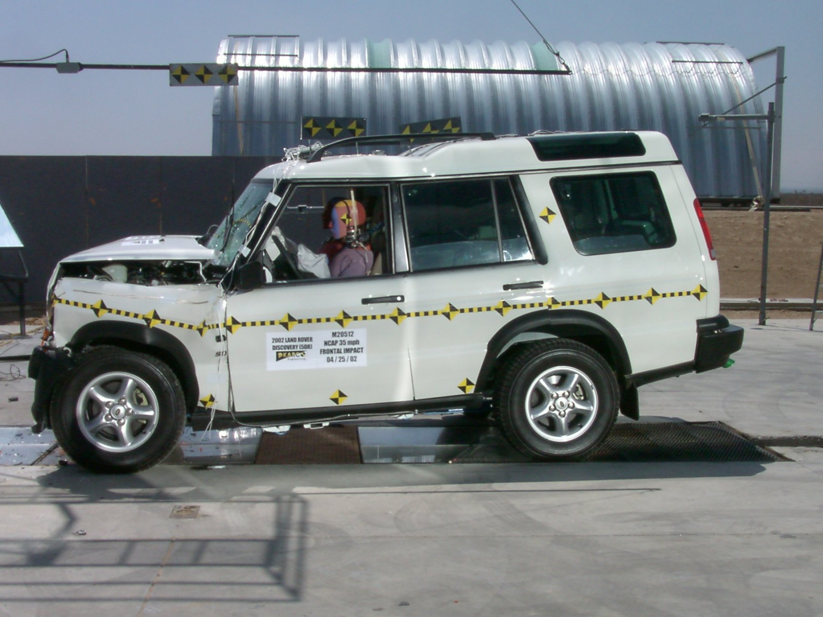 2002 LAND ROVER DISCOVERY II crash image 8