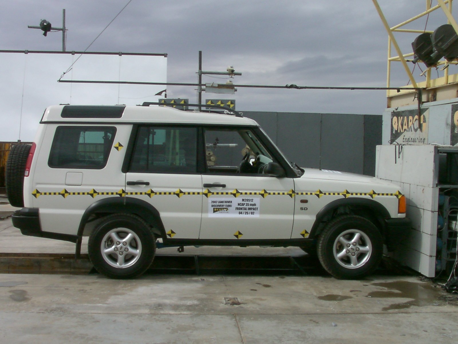 2002 LAND ROVER DISCOVERY II crash image 9