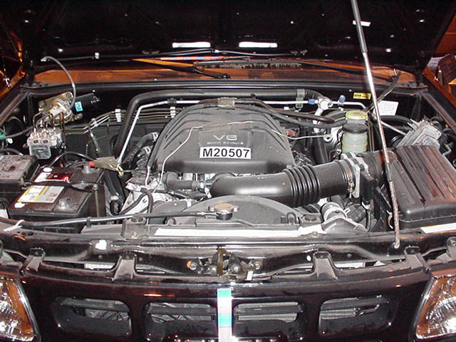 2002 ISUZU RODEO crash image