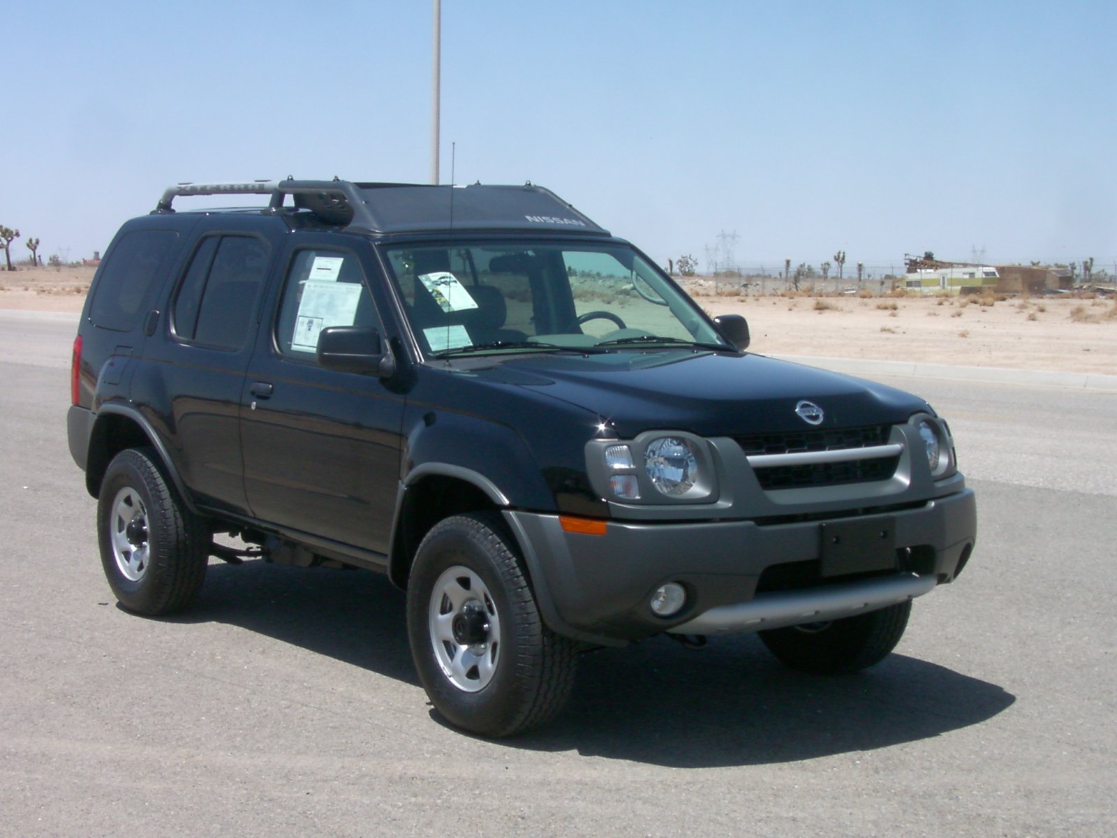 2002 NISSAN XTERRA crash image