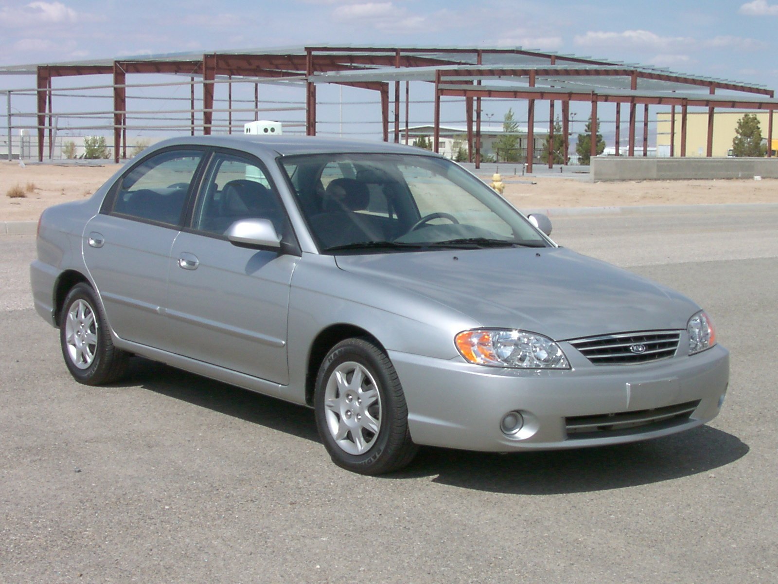 2002 KIA SPECTRA crash image