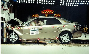 2003 CADILLAC CTS crash image