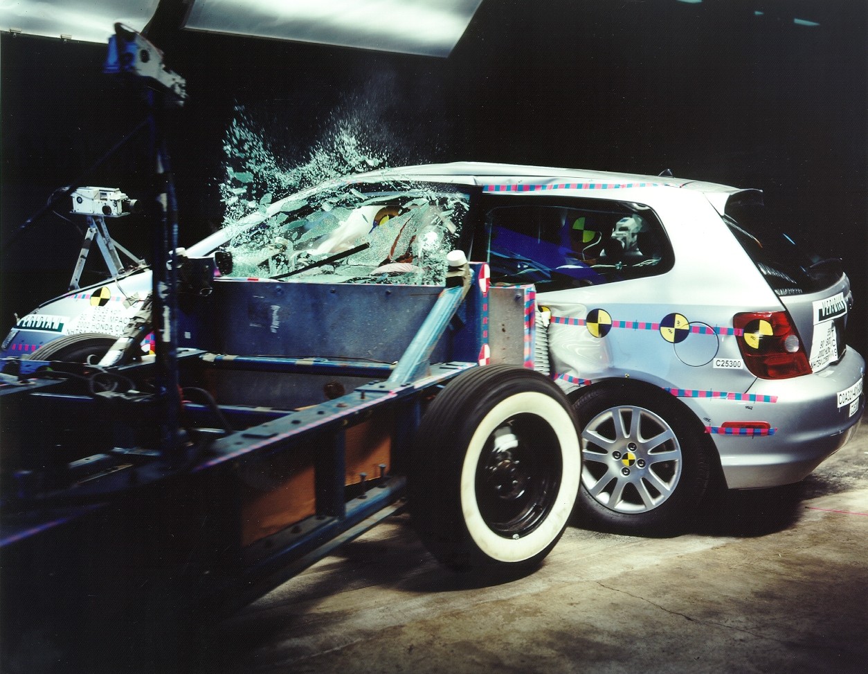 2002 HONDA CIVIC crash image