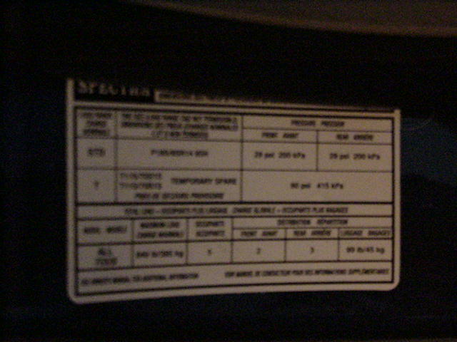 2002 KIA SPECTRA crash image