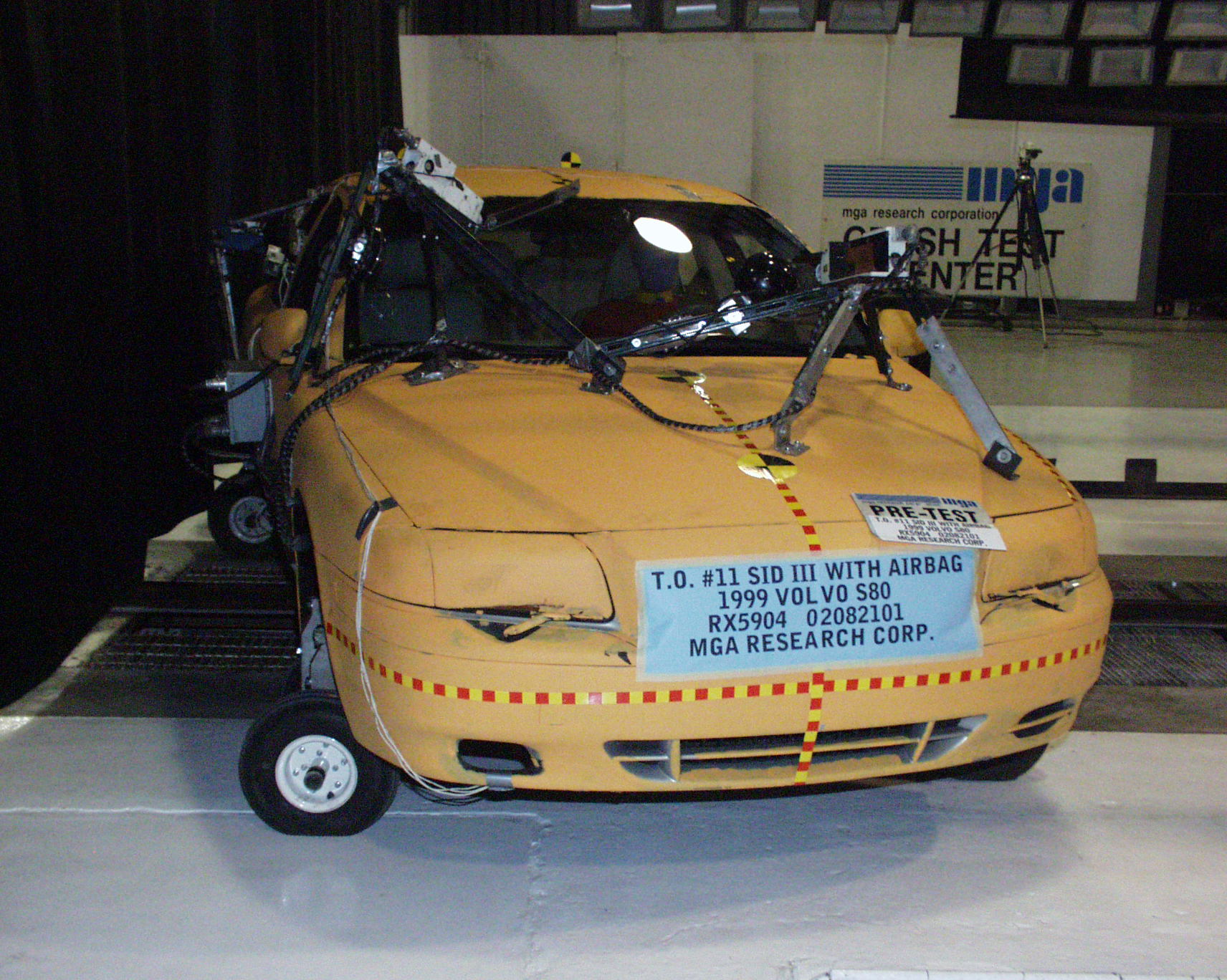 1999 VOLVO S80 crash image