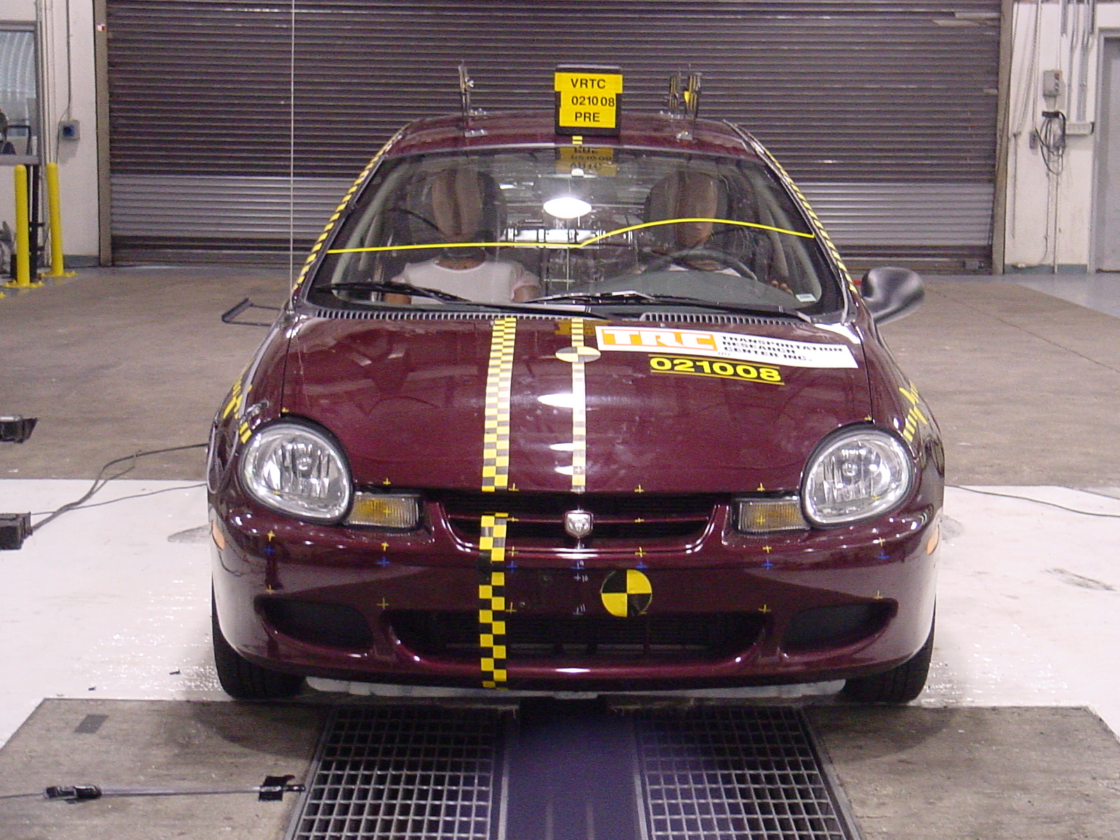 2002 DODGE NEON crash image