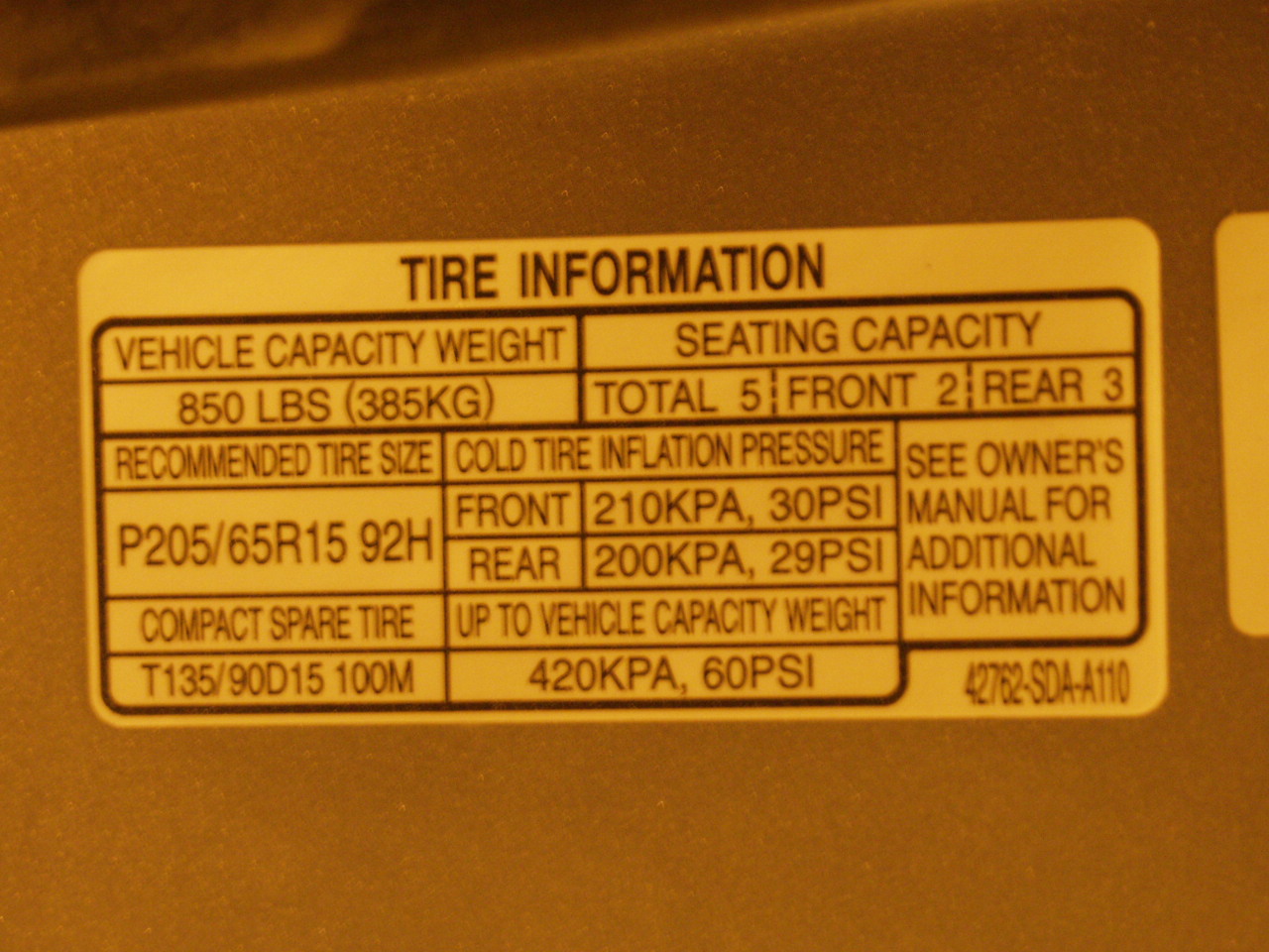 2003 HONDA ACCORD crash image 12