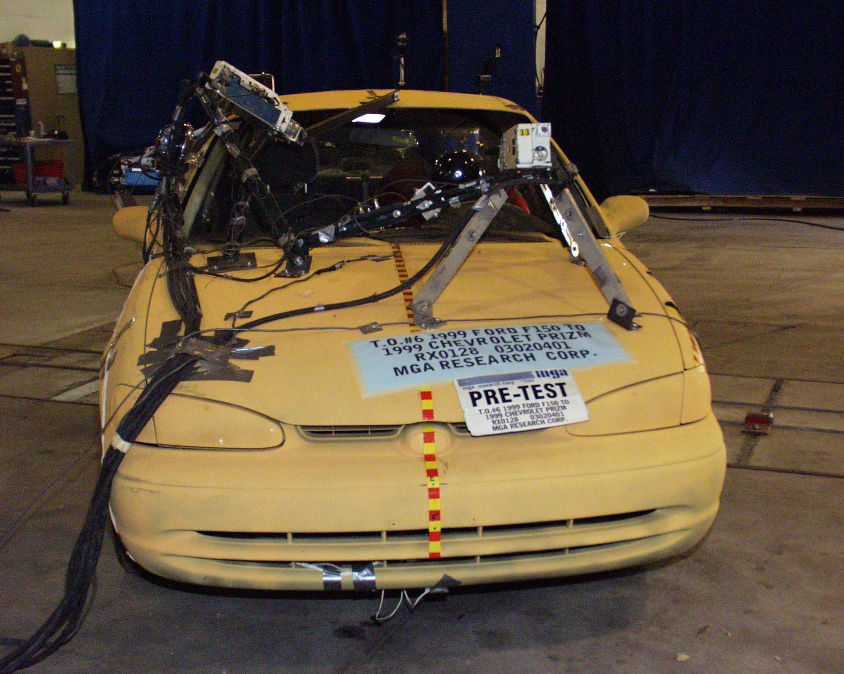 1999 FORD F150 PICKUP crash image