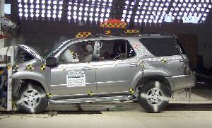 2003 TOYOTA SEQUOIA crash image
