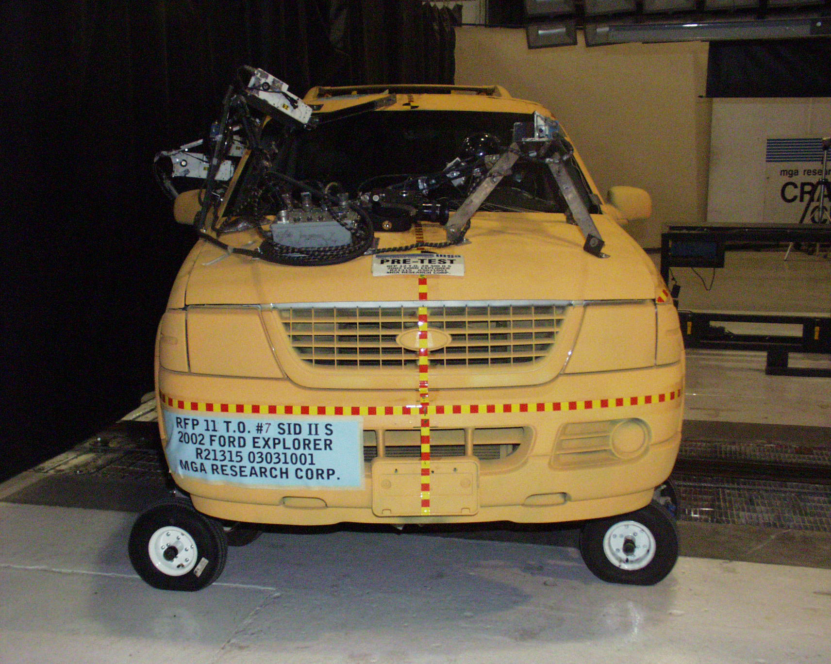 2002 FORD EXPLORER crash image