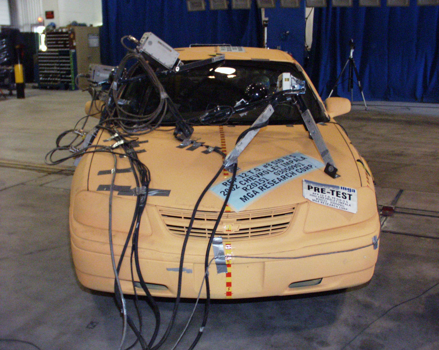 2002 CHEVROLET IMPALA crash image